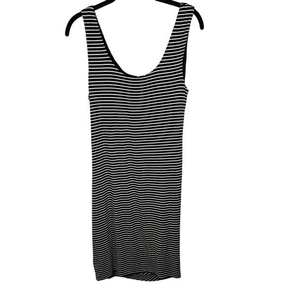 Bailey 44 Dear One Black & White Striped Dress Women's Large - Picture 4 of 8